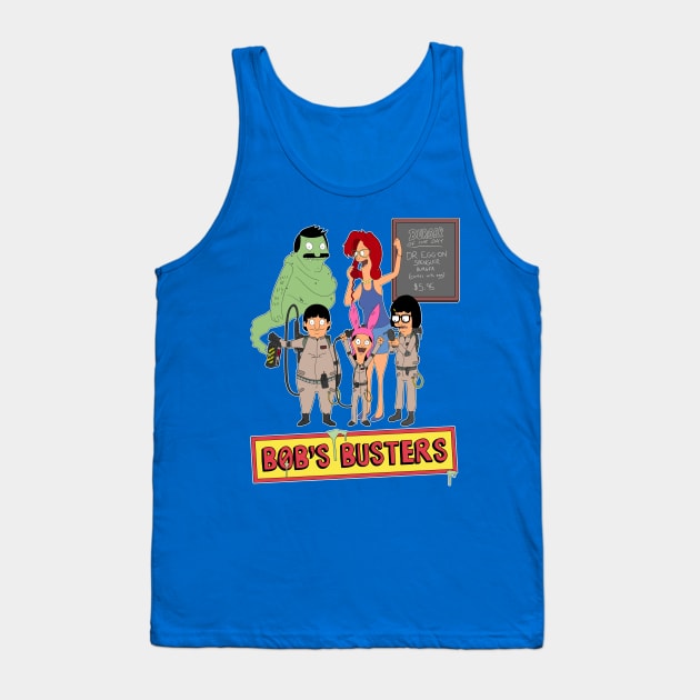 Bob's Busters Tank Top by Ghostbusters News